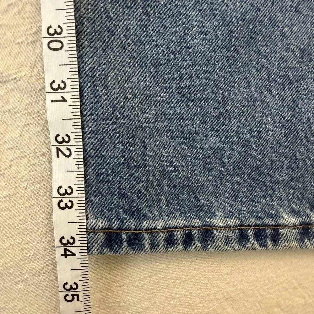 Tommy Hilfiger Tommy Jeans Freedom Mens 34x34 Made USA Light Wash Y2K